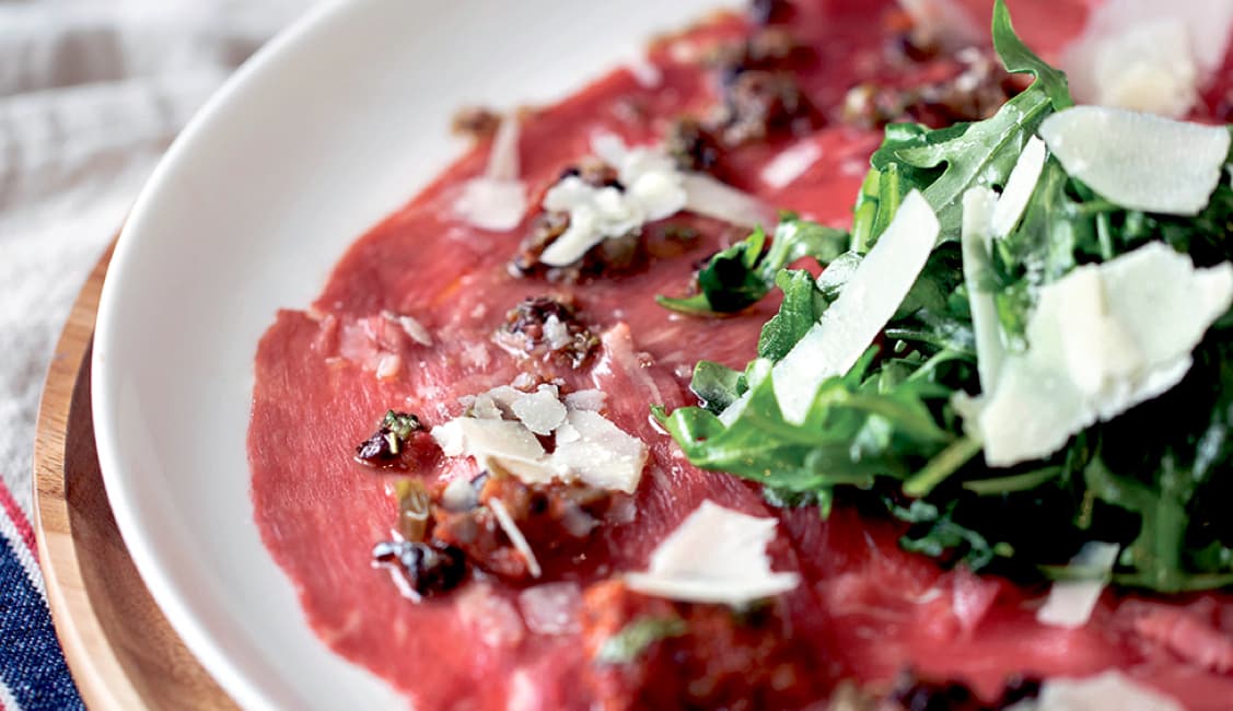 Carpaccio de bœuf